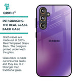 Ultraviolet Gradient Glass Case for Samsung Galaxy F55 5G
