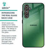 Green Grunge Texture Glass Case for Samsung Galaxy F55 5G