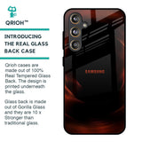 Evil Fire Glass Case for Samsung Galaxy F55 5G