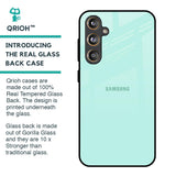 Teal Glass Case for Samsung Galaxy F55 5G