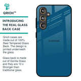 Cobalt Blue Glass Case for Samsung Galaxy F55 5G