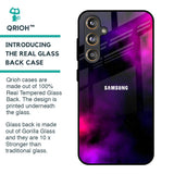 Pink Galaxy Glass Case for Samsung Galaxy F55 5G