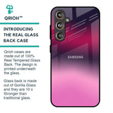 Pink Burn Gradient Glass Case for Samsung Galaxy F55 5G