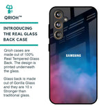 Cloudy Galaxy Glass Case for Samsung Galaxy F55 5G