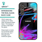 Brushy Color Glass Case for Samsung Galaxy F55 5G