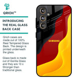 Carnelian Gold Glass Case for Samsung Galaxy F55 5G