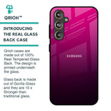 Purple Ombre Pattern Glass Case for Samsung Galaxy F55 5G