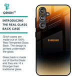 Grainy Yellow Glass Case for Samsung Galaxy F55 5G