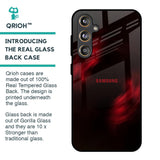 Pirouette Red Glass Case for Samsung Galaxy F55 5G