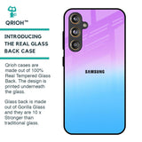 Unicorn Pattern Glass Case for Samsung Galaxy F55 5G