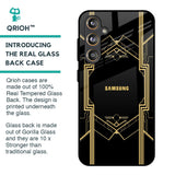 Sacred Logo Glass Case for Samsung Galaxy F55 5G