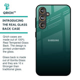 Palm Green Glass Case For Samsung Galaxy F55 5G