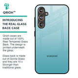 Arctic Blue Glass Case For Samsung Galaxy F55 5G