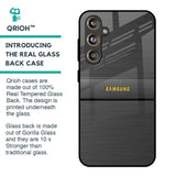 Grey Metallic Glass Case For Samsung Galaxy F55 5G
