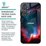Brush Art Glass Case For Samsung Galaxy F55 5G