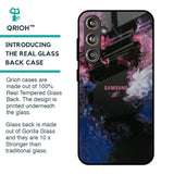 Smudge Brush Glass case for Samsung Galaxy F55 5G