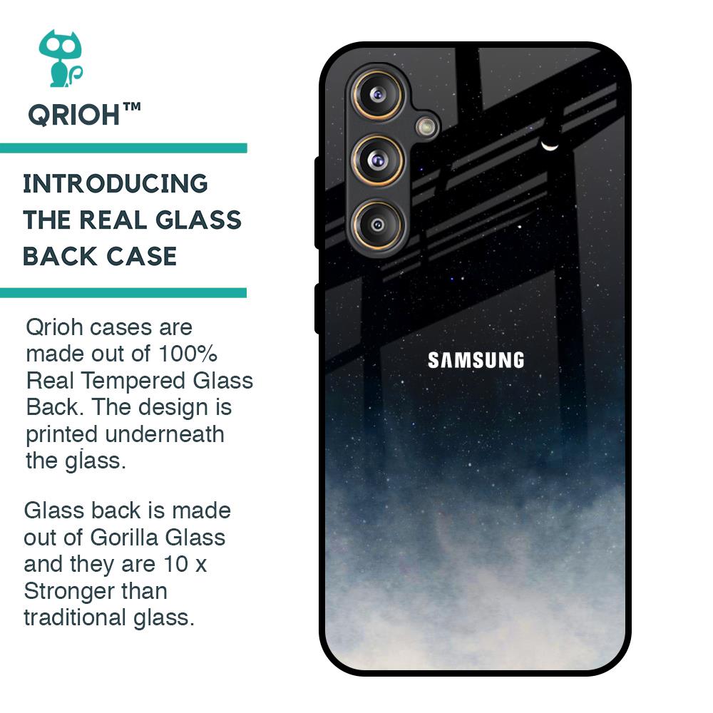 Aesthetic Sky Glass Case for Samsung Galaxy F55 5G