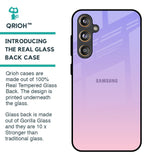 Lavender Gradient Glass Case for Samsung Galaxy F55 5G