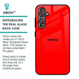 Blood Red Glass Case for Samsung Galaxy F55 5G