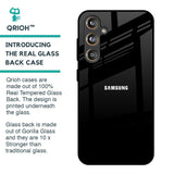 Jet Black Glass Case for Samsung Galaxy F55 5G