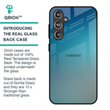Sea Theme Gradient Glass Case for Samsung Galaxy F55 5G