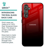 Maroon Faded Glass Case for Samsung Galaxy F55 5G