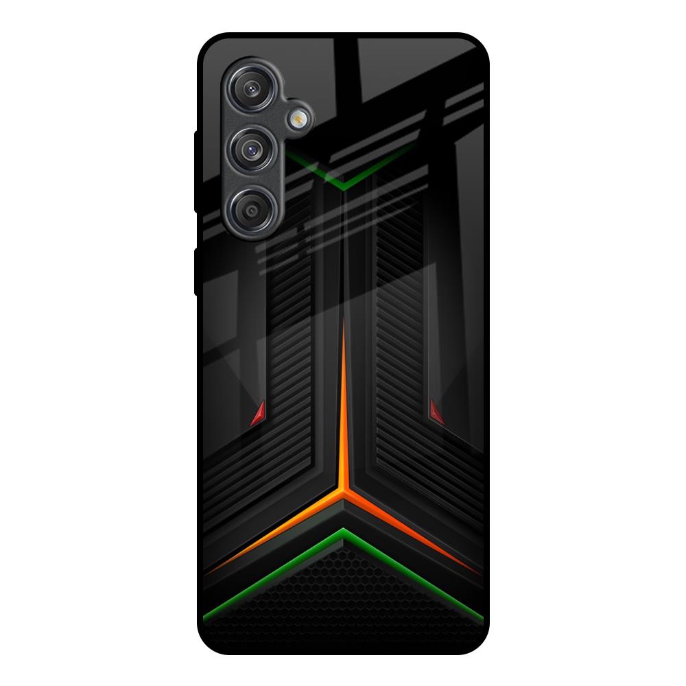 Modern Ultra Chevron Samsung Galaxy M55 5G Glass Back Cover Online