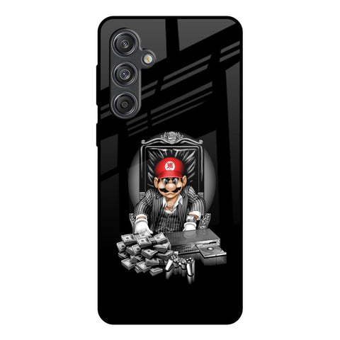 Dark Secret Samsung Galaxy M55 5G Glass Back Cover Online