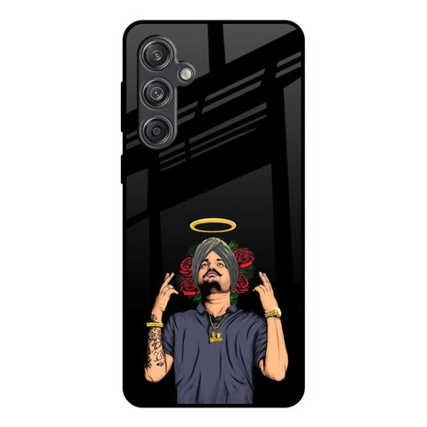 Punjabi Singer Poster Samsung Galaxy M55 5G Glass Back Cover Online