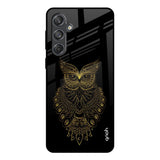 Golden Owl Samsung Galaxy M55 5G Glass Back Cover Online