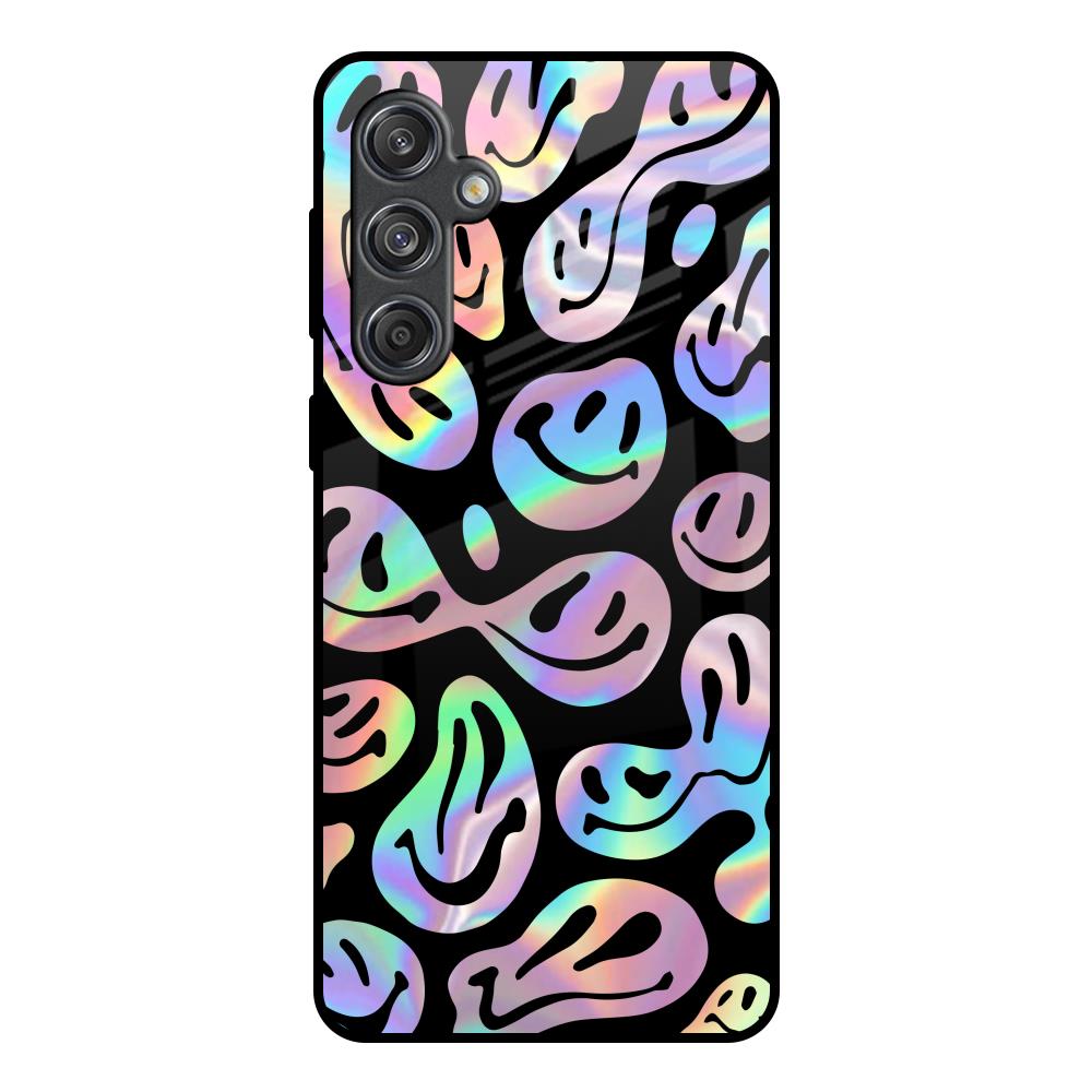 Acid Smile Samsung Galaxy M55 5G Glass Back Cover Online