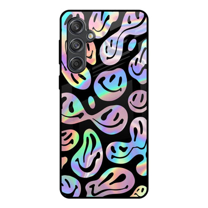 Acid Smile Samsung Galaxy M55 5G Glass Back Cover Online