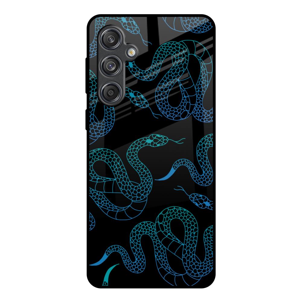 Serpentine Samsung Galaxy M55 5G Glass Back Cover Online