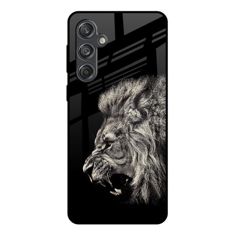 Brave Lion Samsung Galaxy M55 5G Glass Back Cover Online