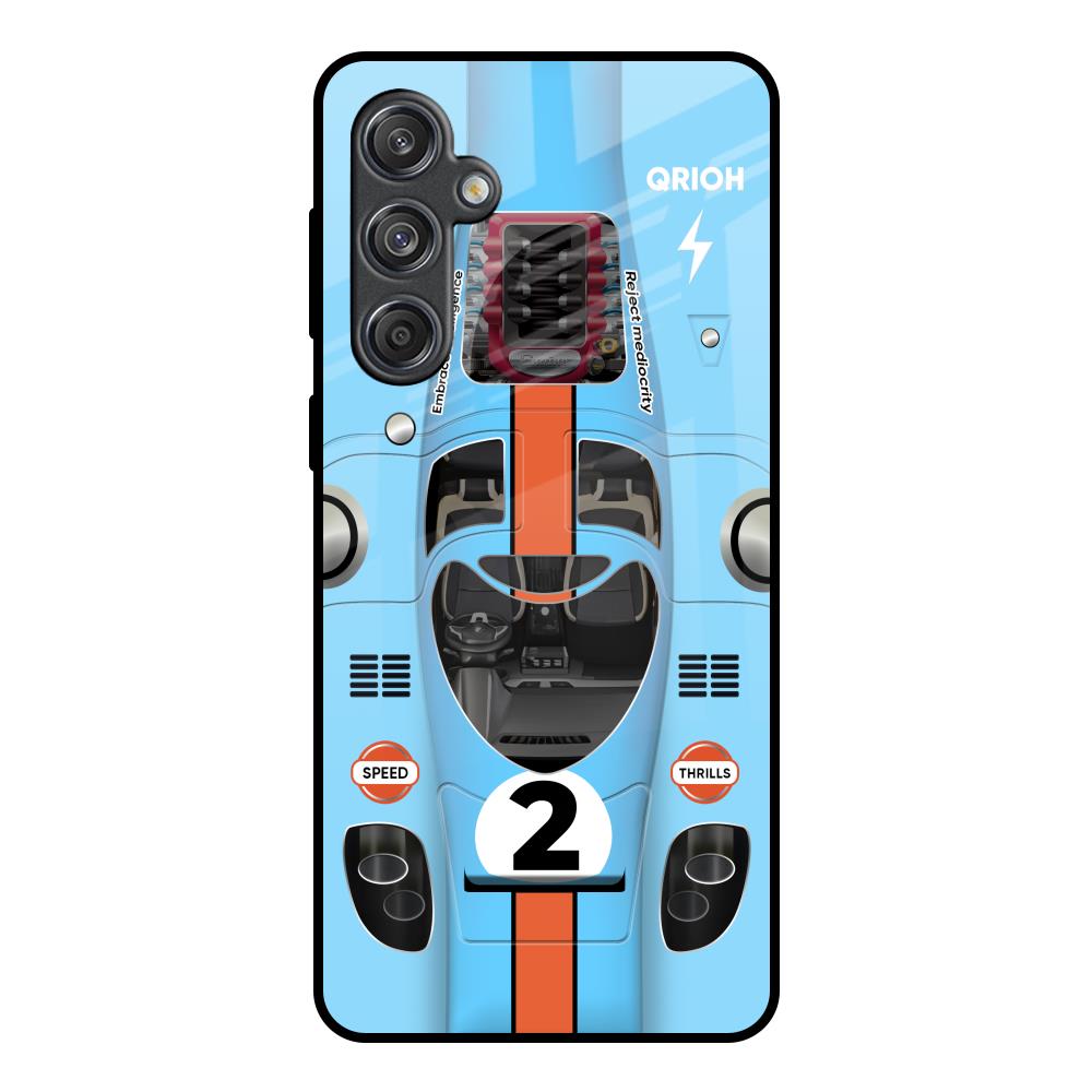Race Laboratory Samsung Galaxy M55 5G Glass Back Cover Online
