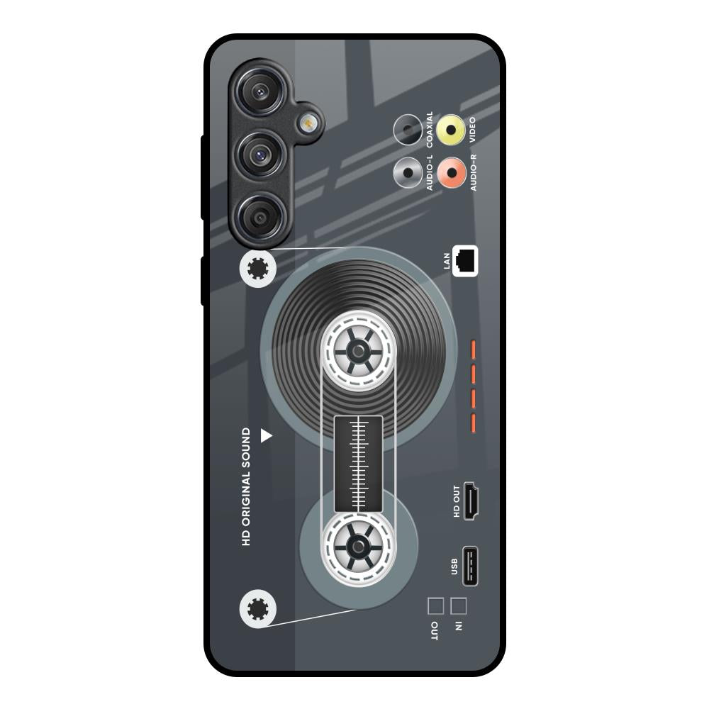Retro Recorder Samsung Galaxy M55 5G Glass Back Cover Online