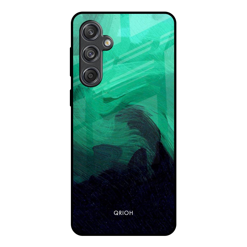 Scarlet Amber Samsung Galaxy M55 5G Glass Back Cover Online