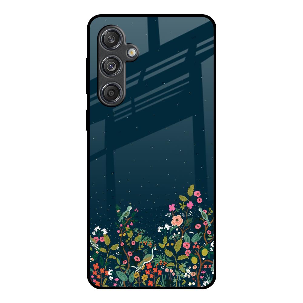 Small Garden Samsung Galaxy M55 5G Glass Back Cover Online