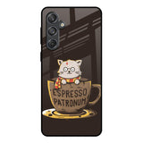 Tea With Kitty Samsung Galaxy M55 5G Glass Back Cover Online