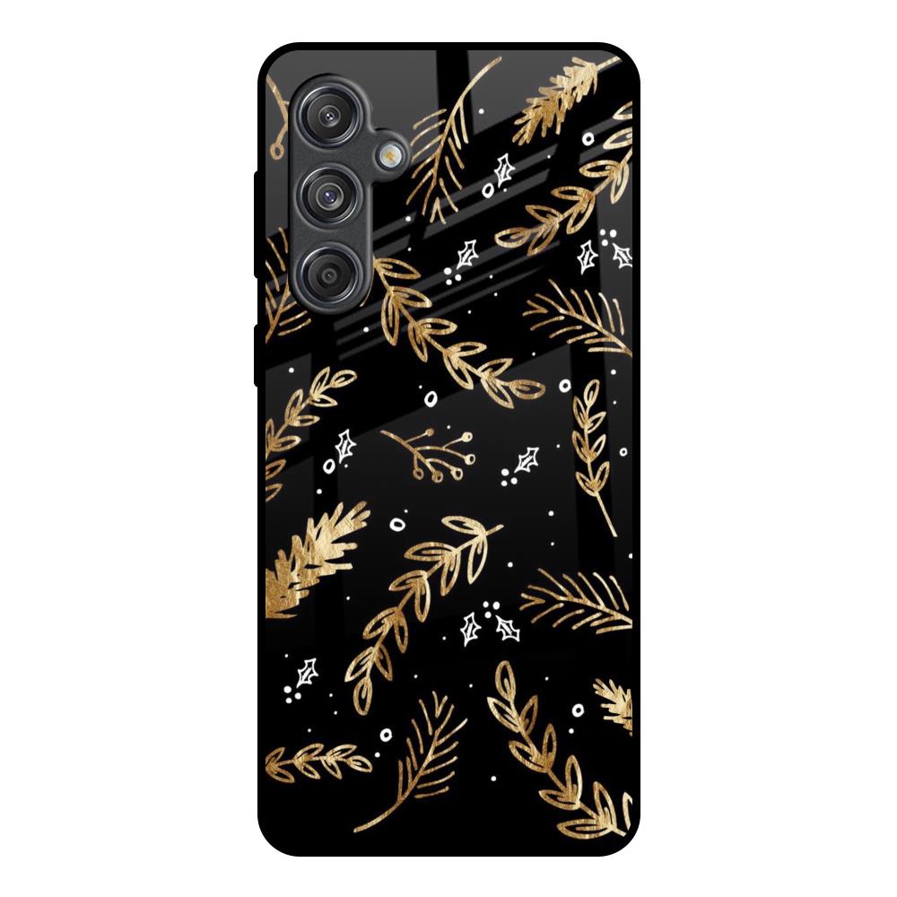 Autumn Leaves Samsung Galaxy M55 5G Glass Back Cover Online