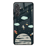 Astronaut Dream Samsung Galaxy M55 5G Glass Back Cover Online
