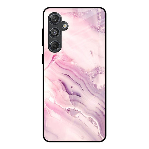 Diamond Pink Gradient Samsung Galaxy M55 5G Glass Back Cover Online