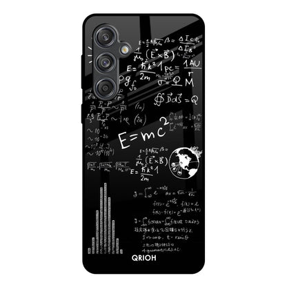Funny Math Samsung Galaxy M55 5G Glass Back Cover Online