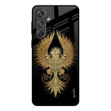Mythical Phoenix Art Samsung Galaxy M55 5G Glass Back Cover Online
