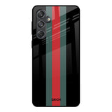 Vertical Stripes Samsung Galaxy M55 5G Glass Back Cover Online