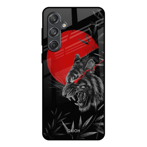 Red Moon Tiger Samsung Galaxy M55 5G Glass Back Cover Online