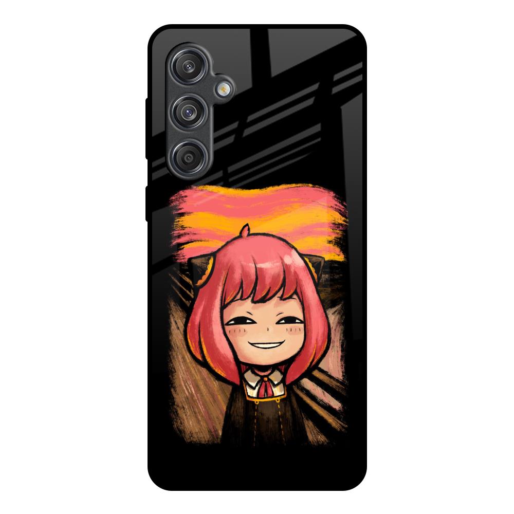 Spy X Family Samsung Galaxy M55 5G Glass Back Cover Online