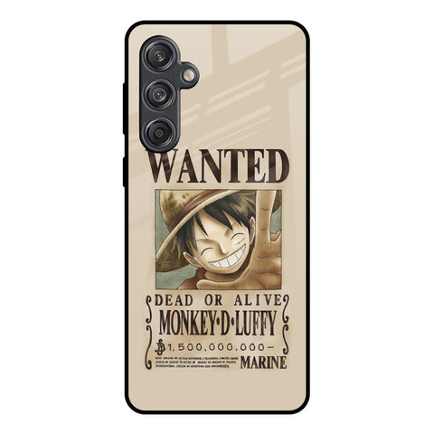 Luffy Wanted Samsung Galaxy M55 5G Glass Back Cover Online