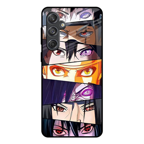 Anime Eyes Samsung Galaxy M55 5G Glass Back Cover Online