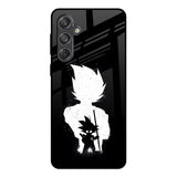 Monochrome Goku Samsung Galaxy M55 5G Glass Back Cover Online
